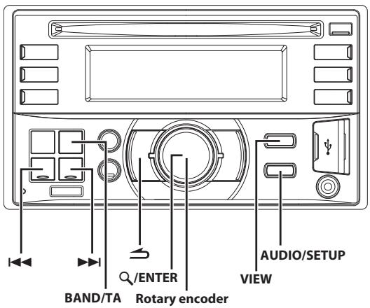 ALPINE CDE-W233R, CDE-W235BT - RDS - 1