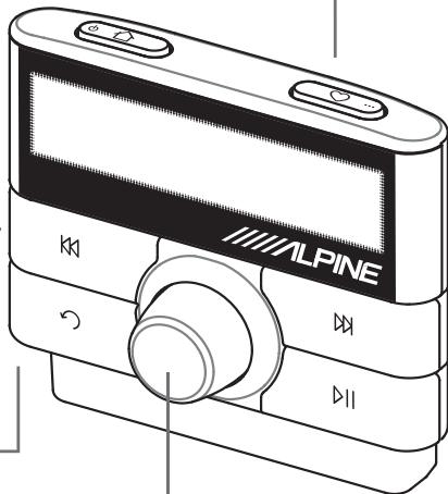 ALPINE EZI-DAB - Bouton Retour - 1