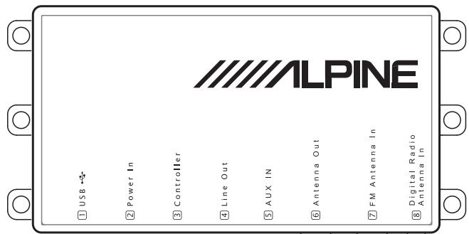 ALPINE EZI-DAB - USB - 1
