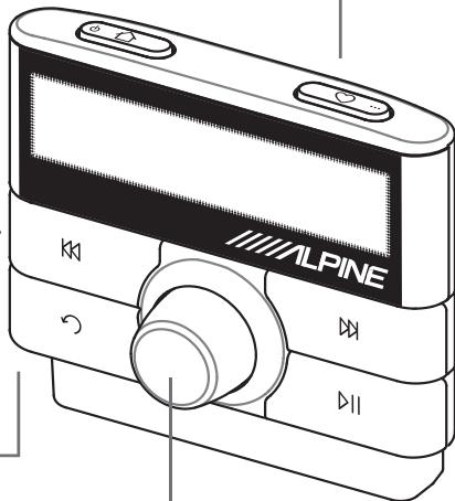 ALPINE EZI-DAB - Back button - 1
