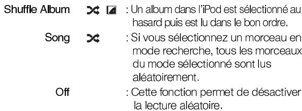 ALPINE IDA X100 - Lecture aléatoire Shuffle - 1