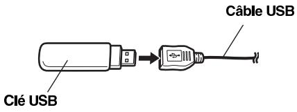 ALPINE IDA X100 - Pour connecter la clé USB - 1