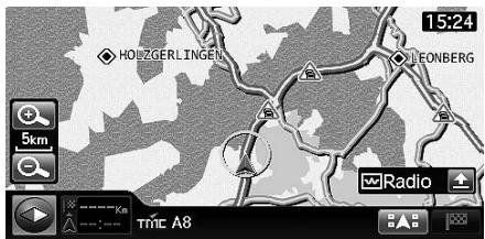 ALPINE INE-S900R - Ecran de carte d'icone d'événement TMC - 1
