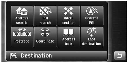 ALPINE INE-S900R - Effleurer [Destination]. - 2