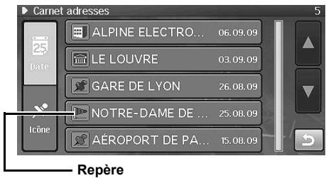 ALPINE INE-S900R - Carnet d'adresses - 1