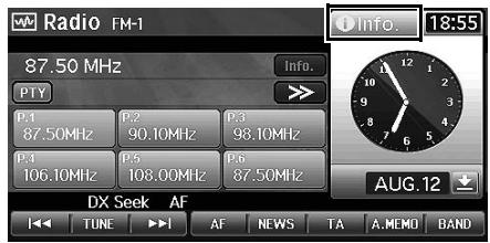 ALPINE INE-S900R - Effleurer la touche [(nom de mode)] sur la fenêtre. - 2
