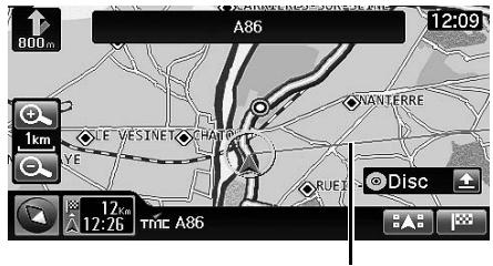 ALPINE INE-S900R - Paramétrage de l'affichage de la ligne de direction - 1