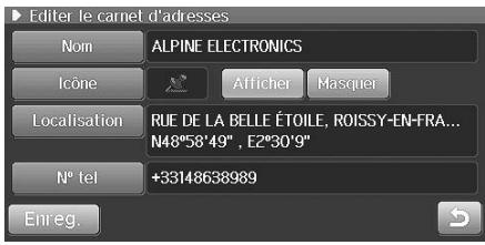 ALPINE INE-S900R - Modification du nom - 1