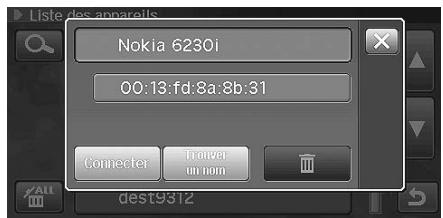 ALPINE INE-S900R - Connexion du téléphone mobile - 4