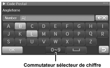 ALPINE INE-S900R - Recherche par code postal - 1