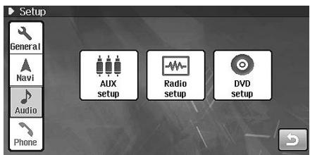 ALPINE INE-S900R - Paramétrage audio - 3
