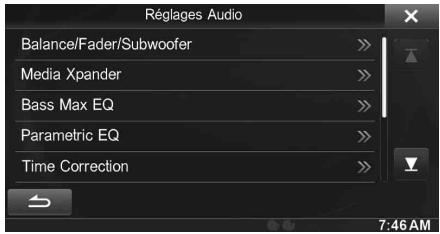 ALPINE INE-W977BT - Procedure de Réglages Audio - 2