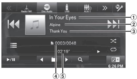 ALPINE INE-W977BT - Mode d'informations - 1