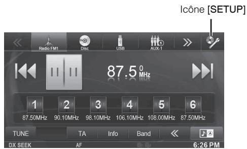 ALPINE INE-W977BT - Procedure de configuration - 1