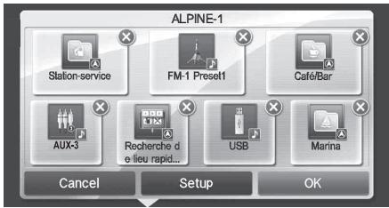 ALPINE INE-W977BT - Appuyez sur [ ] - 1