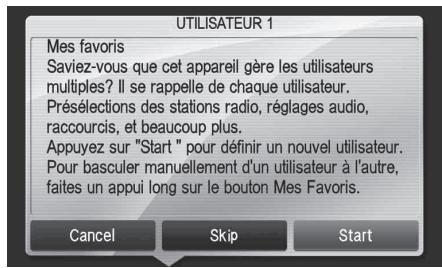 ALPINE INE-W977BT - Appuyez sur [Start]. - 1