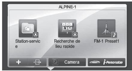 ALPINE INE-W977BT - Appuyez sur un apparéil BLUETOOTH enregistré, puis appuyez sur la touche [OK]. - 1