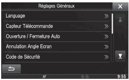 ALPINE INE-W977BT - Procedure de configuration générale - 2
