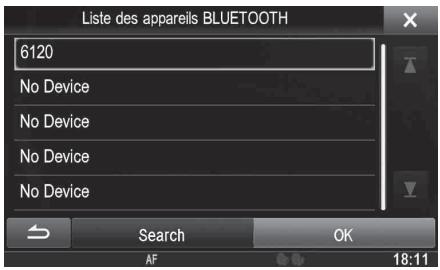ALPINE INE-W977BT - Appuyez sur la touche [Search]. - 1