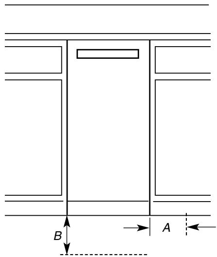 WHIRLPOOL TC707S - Clearance dimensions - 1