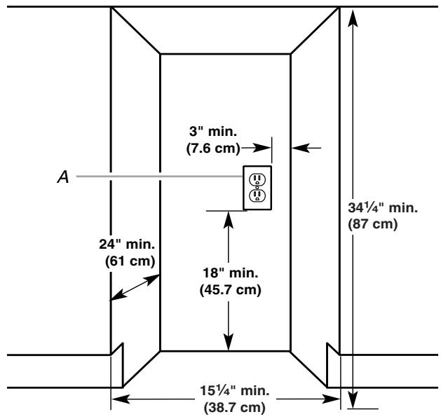 WHIRLPOOL TC707S - Product dimensions - 2
