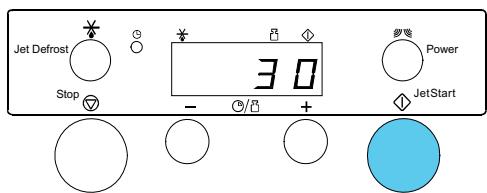 Jet Defrost Stop 30 - + Power JetStart