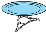WHIRLPOOL AMW 450/1 WH - PLATEAU TOURNANT EN VERRE Utilisez le plateau tournant - 1