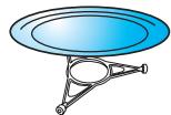 WHIRLPOOL AMW 576 IX - GLASDREJETALLERKEN - 1