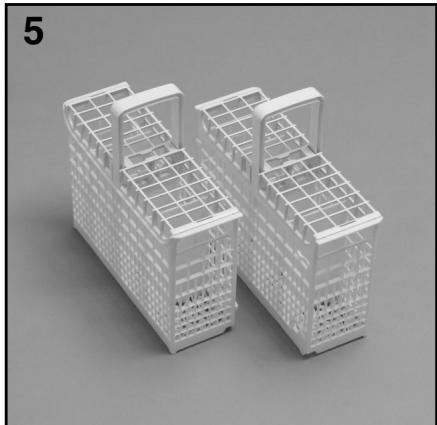 CANDY EVO SPACE - Panier a couverts (fig. 5) - 1