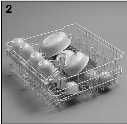 CANDY EVO SPACE - Panier supérieur (fig. 2) - 1