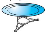 WHIRLPOOL AMW 839 IX - ROTERANDE GLASPLATTA - 1