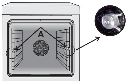 CANDY FPE549/6 X - Verwijdenen en reinigen van de zijlingse roosters - 1