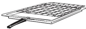 CANDY FPE649/6N - DOTAZIONE DEL FORNO (secondo modello) - 3