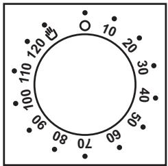 CANDY FPE649A/6X - BENUTZUNG DES TIMERS FÜR BACKZEITENDE - 1