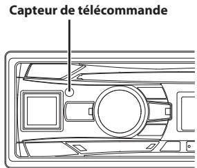 ALPINE CDE-193BT - Utilisation de la télécommande pour commander l'appareil - 1