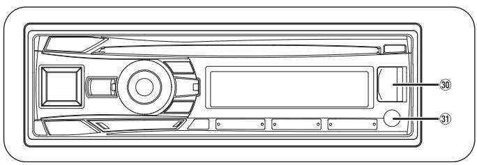 ALPINE CDE-193BT - Installation du microphone - 3