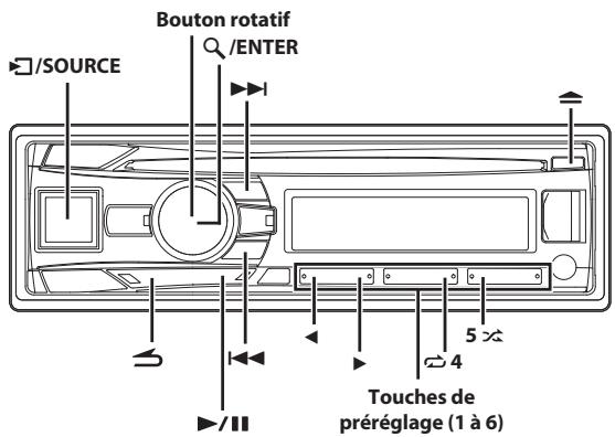 ALPINE CDE-193BT - CD/MP3/WMA/AAC (CDE-193BT uniquement) - 1