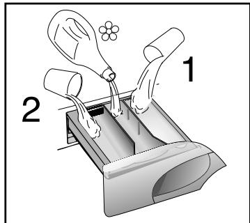 CANDY GOW338D - Tiroir à lessive - 2