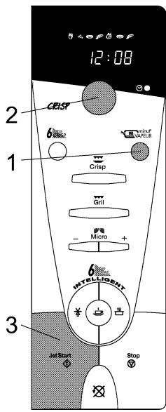12:08 2 CRIST 6 Crisp Gril Micro + 3 6 INTelligent Jet Start Stop