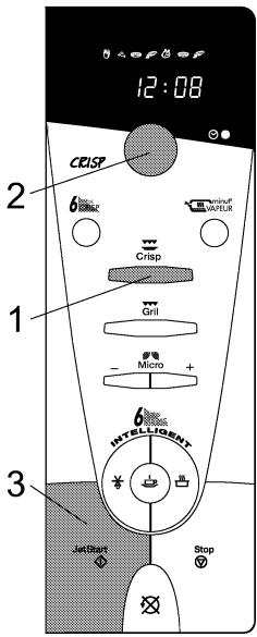 WHIRLPOOL MT 247/WH - Touche DÉPART/JET START: - 8