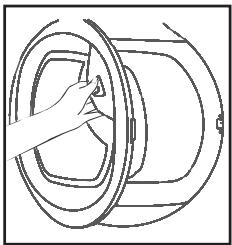 CANDY GVH 9813NA1-S - Abning Af Doren - 1