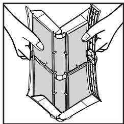CANDY GVH 9813NA1-S - Spia Di Pulizia Filtro - 1