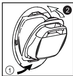 CANDY GVH 9813NA1-S - To Remove the Container - 3