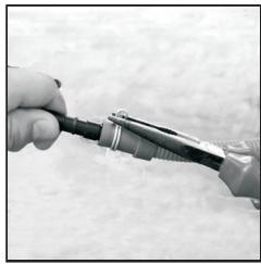 CANDY GVH 9813NA1-S - Fit the Hose as Follows: - 2