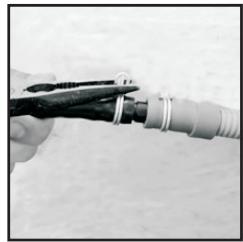 CANDY GVH 9813NA1-S - Fit the Hose as Follows: - 3