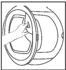 CANDY GVH 9813NA1-S - Apertura del Portellone - 1