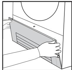 CANDY GVH 9813NA1-S - Slik rengjør du kondensatorfilteret - 1