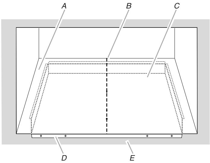 WHIRLPOOL WMC30516AS - INSTALLATION GUIDE - Préparation de l'ouverture d'encastrement/dans le placard - 1
