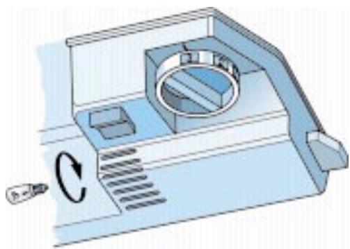 WHIRLPOOL AKF 230/1 - TABLEAU DE PROGRAMMES - Retrait de l'ampoule - 1