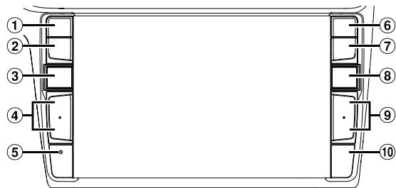 ALPINE ILX-702D - Location of Controls - 1